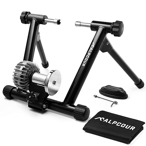 quiet magnetic indoor bike trainer

